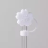 Cute Strawberry Straw Cover Caps For Stanley Cup 40 oz Tumbler Accessories Kawaii Silicone Straw Toppers Cap For 10mm Straws