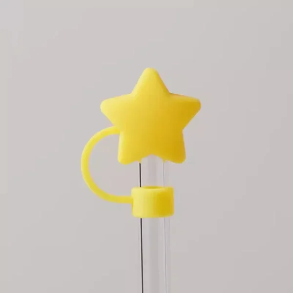 Cute Strawberry Straw Cover Caps For Stanley Cup 40 oz Tumbler Accessories Kawaii Silicone Straw Toppers Cap For 10mm Straws