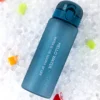 780ml Transparent Water Bottle Portable Sports Travel Clear Leakproof Drinking Frosted Bottle Cup for Gym Fitness Outdoor School