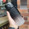 0.5L,0.65L,1L Sports Water Bottle High Capacity Plastic Fitness Portable Durable Camping Hiking Workouts Outdoor Sports Cups