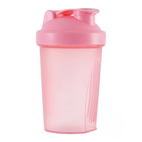 400ML Blender Shaker Bottle with Stainless Ball BPA Free Plastic Protein Shakes Leakproof for Powder Workout Gym Sport