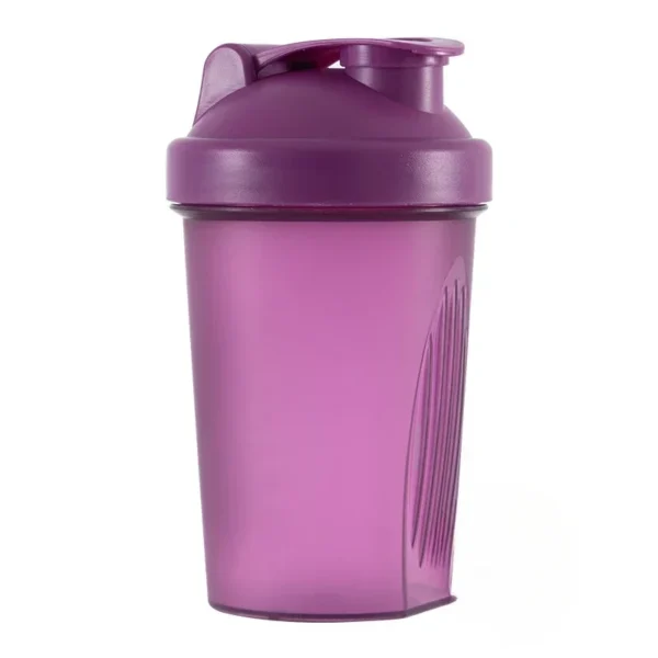 400ML Blender Shaker Bottle with Stainless Ball BPA Free Plastic Protein Shakes Leakproof for Powder Workout Gym Sport