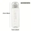 780ml Transparent Water Bottle Portable Sports Travel Clear Leakproof Drinking Frosted Bottle Cup for Gym Fitness Outdoor School
