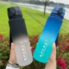 0.5L,0.65L,1L Sports Water Bottle High Capacity Plastic Fitness Portable Durable Camping Hiking Workouts Outdoor Sports Cups