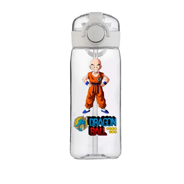 400ml Dragon Ball Water Cup Son Goku Vegeta Anime High Sense Female Male Plastic Cartoon Portable Student New Cup Boy Girl Gift
