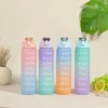 Gourde d'eau avec graduation de temps 900ML