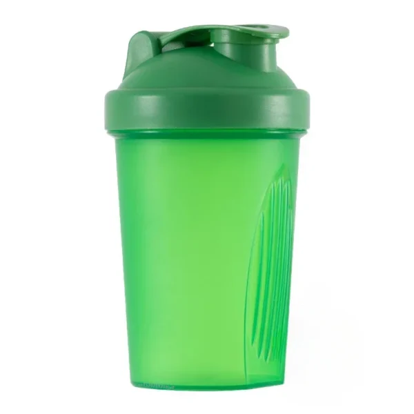 400ML Blender Shaker Bottle with Stainless Ball BPA Free Plastic Protein Shakes Leakproof for Powder Workout Gym Sport