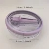 For Stanley Spill-proof Cup Cover 40oz Replaceable Environmental Protection Cup Cover Creative Spiral Straw Cover Cup Accessorie