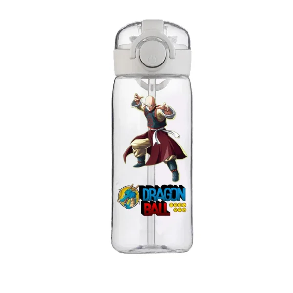 400ml Dragon Ball Water Cup Son Goku Vegeta Anime High Sense Female Male Plastic Cartoon Portable Student New Cup Boy Girl Gift