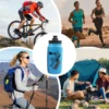 Cycle Water Bottle Cycling Water Bottles Multi-functional Fitness & Cycling Tumbler Food-Grade 550ml For