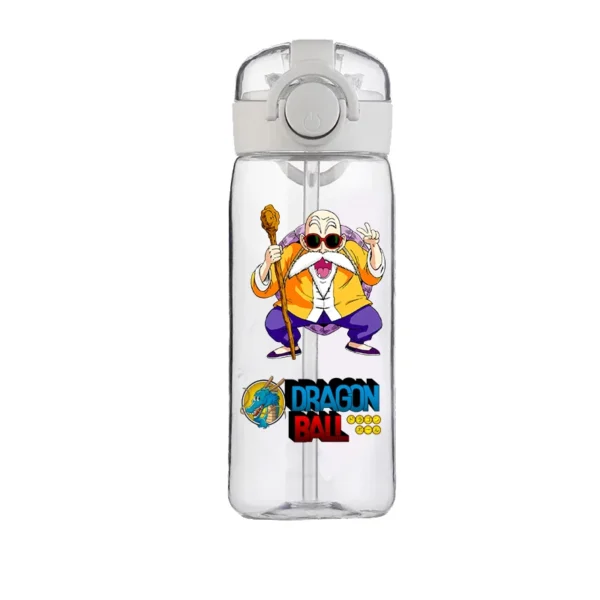 400ml Dragon Ball Water Cup Son Goku Vegeta Anime High Sense Female Male Plastic Cartoon Portable Student New Cup Boy Girl Gift