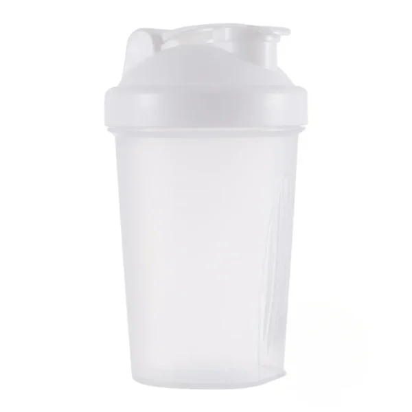 400ML Blender Shaker Bottle with Stainless Ball BPA Free Plastic Protein Shakes Leakproof for Powder Workout Gym Sport