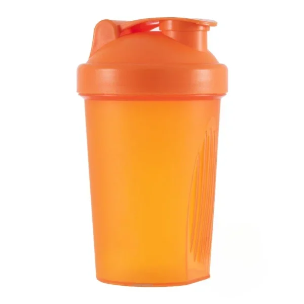 400ML Blender Shaker Bottle with Stainless Ball BPA Free Plastic Protein Shakes Leakproof for Powder Workout Gym Sport