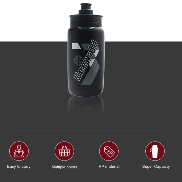 Cycle Water Bottle Cycling Water Bottles Multi-functional Fitness & Cycling Tumbler Food-Grade 550ml For