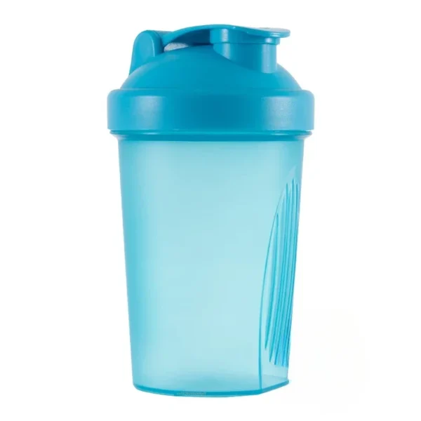 400ML Blender Shaker Bottle with Stainless Ball BPA Free Plastic Protein Shakes Leakproof for Powder Workout Gym Sport
