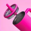 For Stanley Spill-proof Cup Cover 40oz Replaceable Environmental Protection Cup Cover Creative Spiral Straw Cover Cup Accessorie